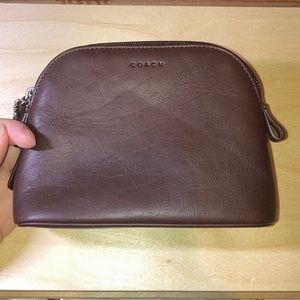 90s Vintage COACH makeup cosmetic Pouch